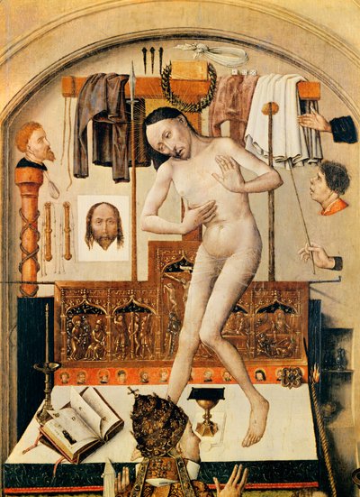 The Mass of St. Gregory the Great (detail) by Robert Campin